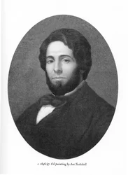 Oil Painting of Herman Melville